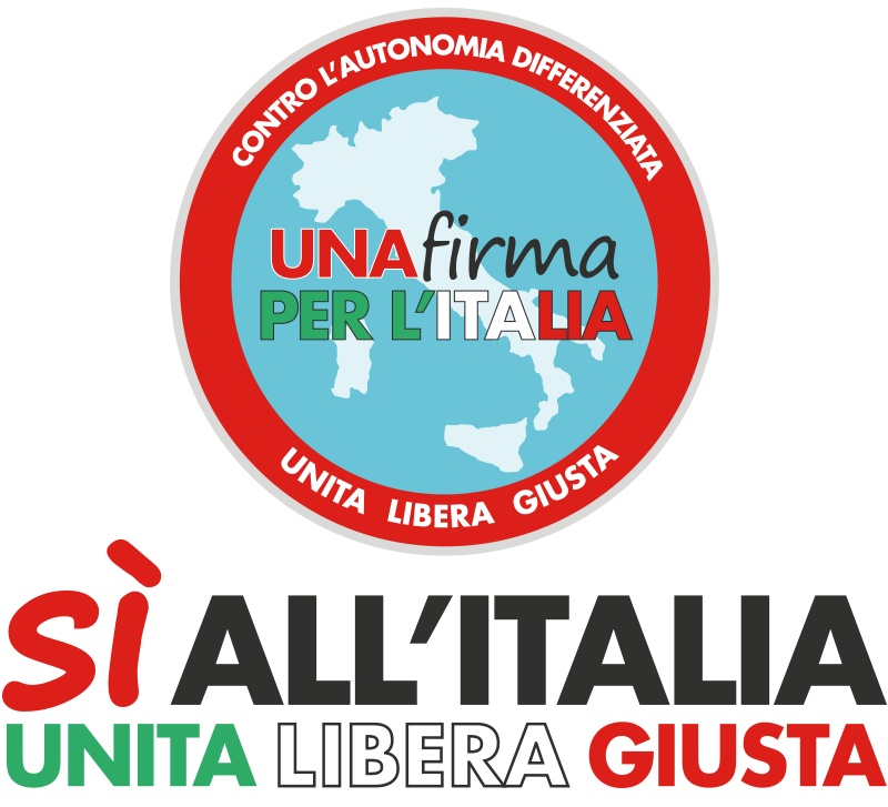Raccolta firme referendum Autonomia Differenziata